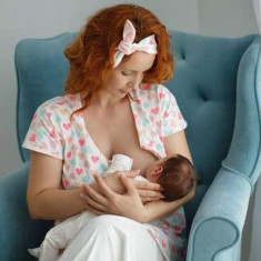 Set Mama Halat maternitate Inimioare + bentita ajustabila, 100% Cotton foto