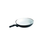 Tigaie Ceramica Bialetti Black Stone 24 cm, Invelis Aluminiu Teflonat, Toate Sursele de Caldura, Negru