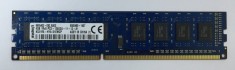 Memorie KINGSTON 4GB DDR3 1600Mhz, 1Rx8 ,PC3-12800U - Ram PC Desktop foto