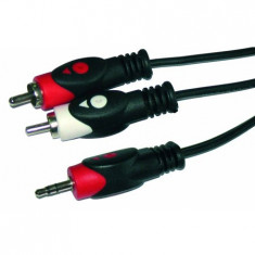 CABLU 3.5 - 2 RCA 1.8M