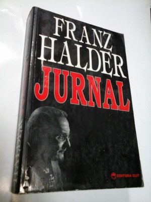 JURNAL 1939-1942 - FRANZ HALDER foto