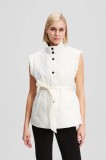 Karl Lagerfeld vestă culoarea alb, de tranzitie, A3W15045