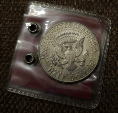 Half dollar 1964, SUA, argint foto
