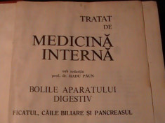 TRATAT DE MEDICINA INTERNA-PROF.DR. RADU PAUN-BOLILEAPARATULUI DIGESTIV-FICATUL- foto