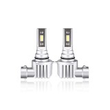 Cumpara ieftin Set Becuri H10 cu LED CSP2121 4000 lumen 6000k 12-24V