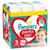 Scutece Pants Stop&amp;Protect XXL Box Nr.3 pentru 6-11 kg, 204 bucati, Pampers
