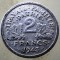 1.111 FRANTA VICHY WWII 2 FRANCS FRANCI 1943