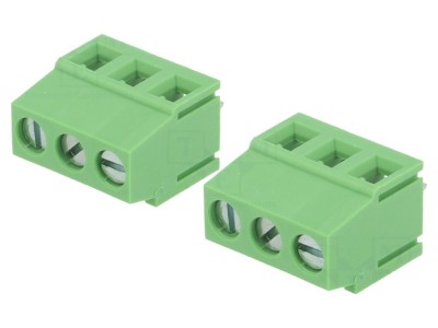 Conector dublu pentru carcase șină DIN foto