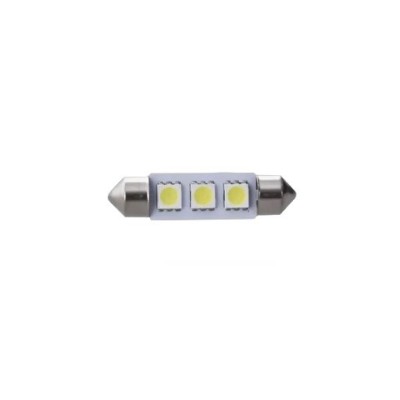 LED auto 12 V plafoniera, SJ-5050, 3 LED, 39 mm, 39MM-A3-W foto