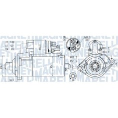Electromotor Audi; Seat; Skoda; Vw, 2.0 TDi, 2.0 TDi 16V, 2.0 TDI 16V quattro, 2.0 TDI quattro, 2.0 TDI 16V 4x4, 2.0 TDI 4x4, 2.0 TDI 4motion, 2.0 TD