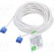 Patch cord RJ45 U/UTP Cat 6a alb 7,5m LOGILINK