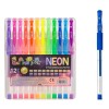 Set Pixuri Neon, Multicolor, 12 Bucăți, Corp Transparent, Oem