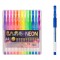 Set Pixuri Neon, Multicolor, 12 Bucăți, Corp Transparent