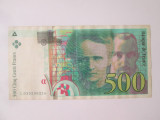 Rara! Franța 500 Francs/Franci 1998 nu 1994,bancnota din imagini