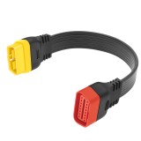 Cablu prelungitor adaptor OBD2 CarDIAG&reg;, OBD2 16 Pin Mama La OBD 16 Pin Tata, 60cm, Durabil, Profesional