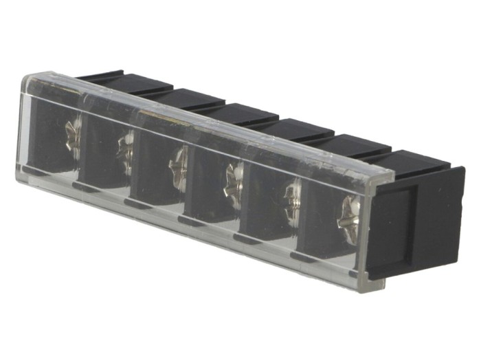 Conector regletă PCB 10mm 6 piste