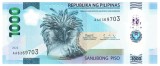 Filipine 1000 Piso 2022 P-241 Bancnota Polimer UNC