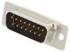Conector D-Sub 15PIN Mufă Tată Aurit HD