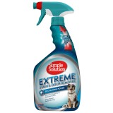 Solutie indepartare pete si mirosuri caini, Bramton Simple Solution, Extreme, 945 ml