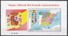 Spania 1996 - Harta regiunilor autonome din Spania, Colita, MNH, Nestampilat