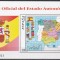 Spania 1996 - Harta regiunilor autonome din Spania, Colita, MNH