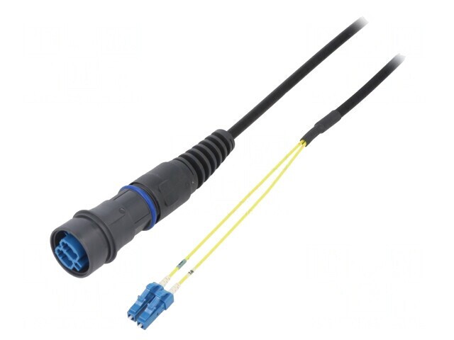 Patch Cord Fibră Optică Duplex Monomod SM Baionetă