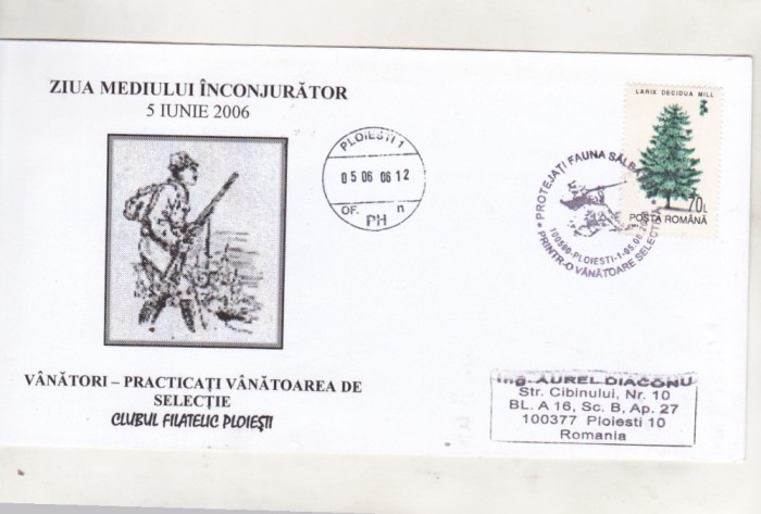bnk fil Plic ocazional Ziua Mediului Inconjurator Ploiesti 2006