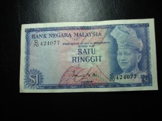 MALAEZIA 1 RINGGIT 1976 foto