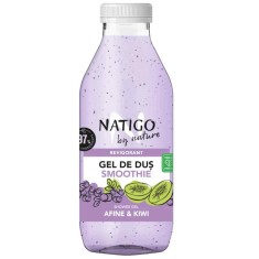 Gel de dus Smoothie cu afine si kiwi, 400ml, Natigo By Nature