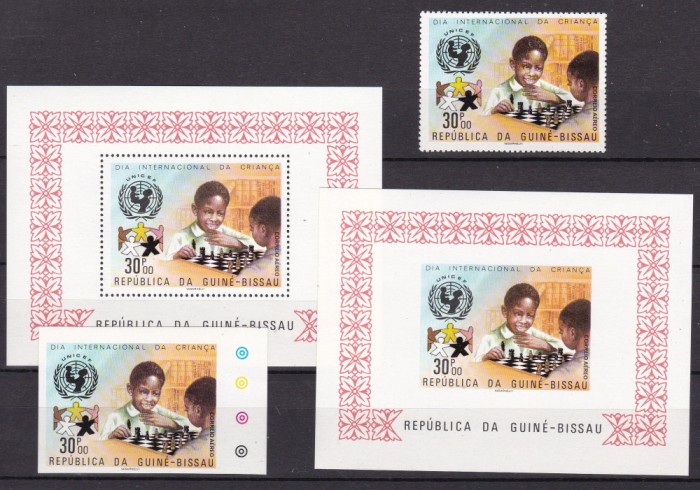 Guineea Bissau 1979 SAH MI 527 A+B + bl.146 A+B MNH