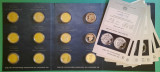 Pliant cu 12 replici din argint &quot;Cele mai rare monede din lume&quot; - B 4327, Europa
