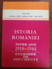 Istoria Romaniei intre anii 1918-1944- I.Scurtu, Gh.Z.Ionescu, E.Popescu, D.Smarcea