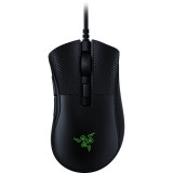 Mouse gaming Razer DeathAdder V2 Mini, ultrausor 62g, cablu SpeedFlex, iluminare Chroma RGB, accesorii grip, Negru