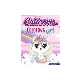 Caticorn Coloring Book: Adorable Unicorn Cat Coloring Book, Easy and Fun Caticorn Coloring Book for Kids