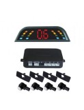 Senzori parcare cu display LED S303 tip OEM de 16.5mm Argintiu