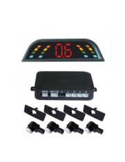 Senzori parcare cu display LED S303 tip OEM de 16.5mm Argintiu