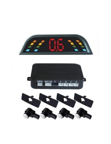 Senzori parcare cu display LED S303 tip OEM de 16.5mm Alb