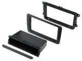 Cadru radio 2 DIN negru pentru Seat, VW, &Scaron;koda, ACV