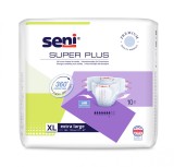 Scutece cu sistem inchis Super Plus Extra Large, 10 bucati, Seni