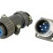 Conector Circular Soclu Mufă 4 PIN 5A