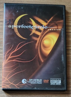 CD+DVD A Perfect Circle - Amotion 2004 foto