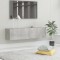 Gossi comoda tv, gri beton, 120 x 30 x 30 cm, lemn prelucrat