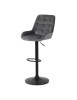 Scaun de bar ABS 145, ergonomic, catifea, suport picioare, inaltime reglabila, 100 kg