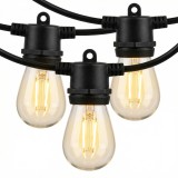 HOMCOM Ghirlandă cu globuri, lumini perdea RGBW, IP44 rezistentă la apă pentru decor interior și exterior | Aosom Romania