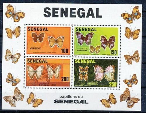 SENEGAL 1982 FAUNA INSECTE FLUTURI