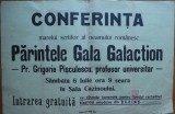 Conferinta Parintelui si scriit. Gala Galaction, recladirea bisericei din Buzias