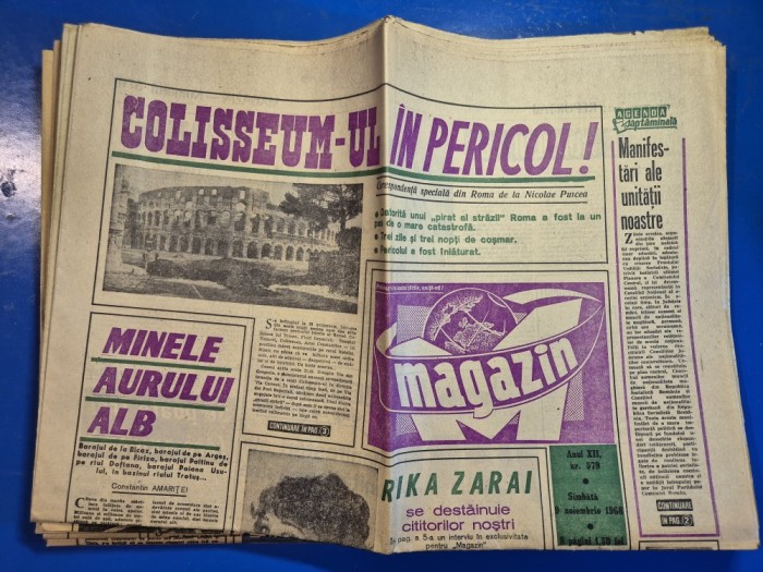 ziarul magazin 9 noiembrie 1968