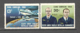 Cuba.1968 35 ani zborul atlantic Sevilla-Camaguey:Aviatie SC.472