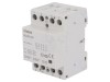 Iskra Contactor 4 Poli 40A 24VAC Montare Sina DIN NOx4 Model IKA40-40-24V