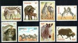 Ruanda Rwanda 1984, Mi #1283-1290 A**, fauna, animale salbatice, MNH, cota 16 &euro;!